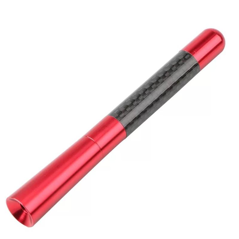 12cm Antenne For Mini Cooper Carbon Fiber Antenna Car Short Antena Radio FM Metal Receiving Antenna Car Tuning