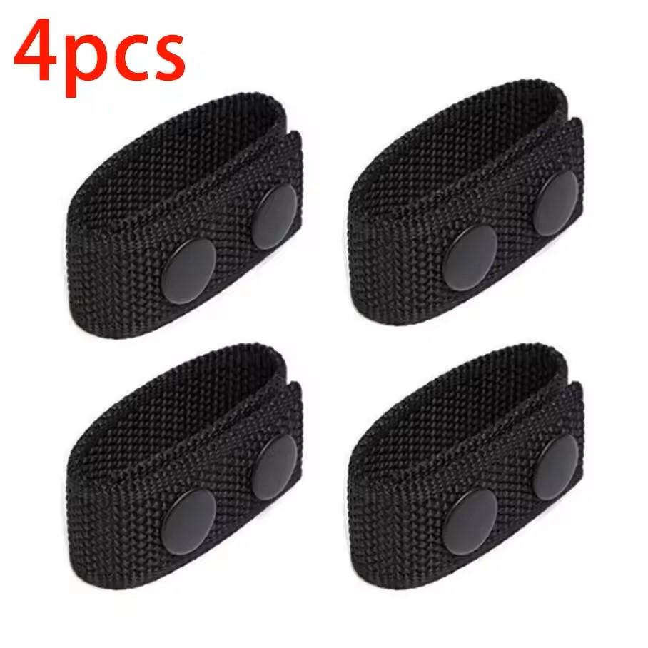 

4pcs Multi Functional Tactical Double Nylon Buckle Portable Belt Accessory Equipment Outdoor Fixed Buckle Convenient Practical