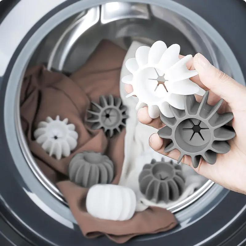 Silicone Anti-entanglement Laundry Ball Reusable Washing Machine Cleaning Filter Magic Decontamination Cleaning Ball