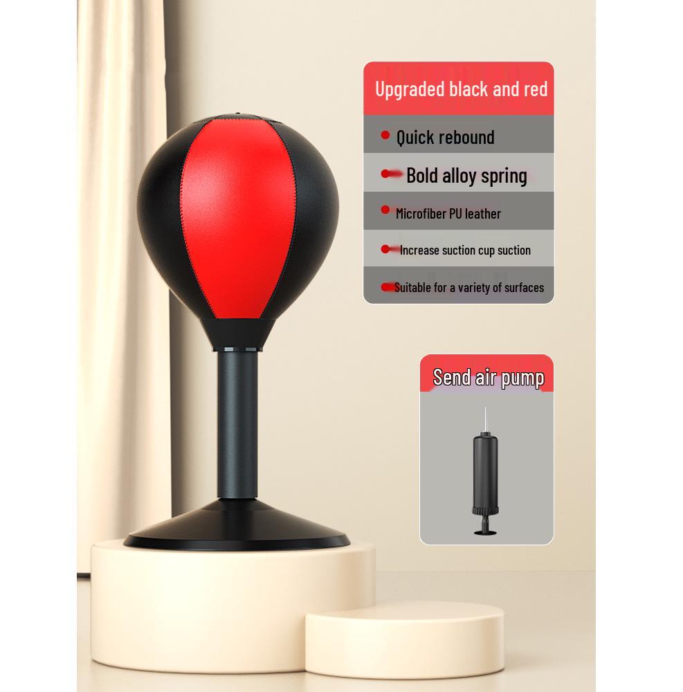 Set de Box Viteză Multifuncțional pentru Copii: Sac de box vertical, Tumbler gonflabil și Mănuși.