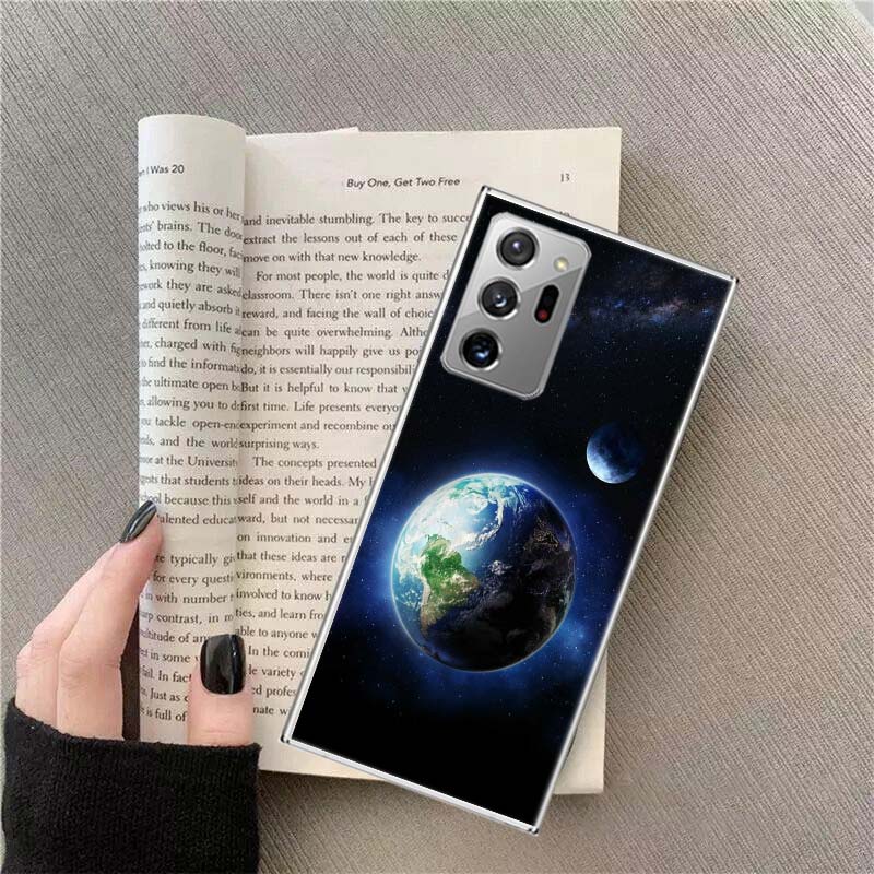 Earth, Stars, Space Phone Case for Samsung A17 A37 A57 A07 A16 A26 A36 A56 A05S A15 A25 A35 A55 Galaxy A03 A13 A23 A33 A53 A50S
