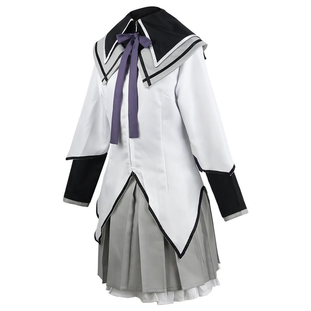 Anime Akemi Homura Cosplay Costume Fighting Uniform Stockings  Akemi Homura Outfits