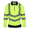 Regatta Professional Unisex Adult High-Vis Long-Sleeved Polo Shirt