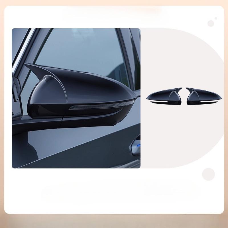 For Geely Galaxy A7 Horn Rearview Mirror Cover Rearview Mirror Anti-collision Protective Case Appearance Decoration