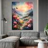 5D Diy Diamond Embroidery Beautiful Flowers and Butterflies Diamond Painting Needleworks Cross Stitch Home Decor J3637