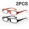 2 Stück Klassische Anti-Blaulicht-Lesebrille Damen Herren Weitsichtbrille Vintage Computerbrille+1.0+1.5+2.0+2.5+3.0+3.5+4.0