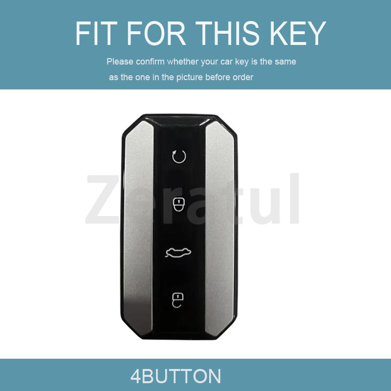 Auto Keychain Accessories Car Key Case For Chery Jaecoo J7 7 J5 5   Tpu Remote Fob Shell Protection Cover Housing Holder