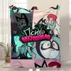 Anime P-Psychocuties Mimi Throw Kid-Friendly Flannel Throw Blanket Soft Warm Anti-Static Washable All Season