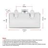 Universal 2L Alloy Coolant Overflow for Tank Intercooler Spray Water Bottle Wash