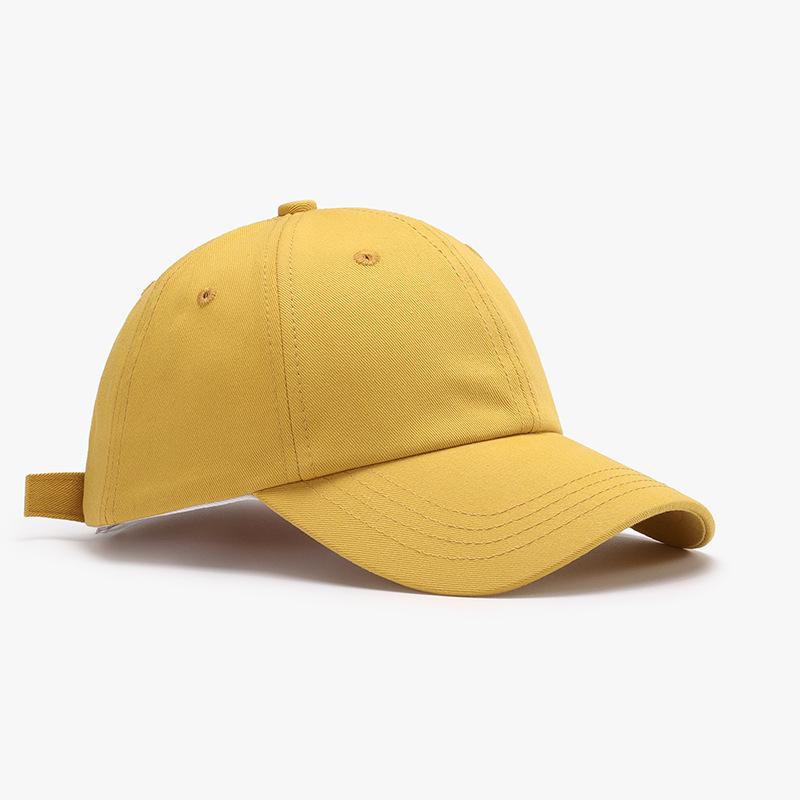 Spring Autumn Outdoor Cotton Baseball Caps For Men Women New Solid Sunhat Sunscreen Cap Sports Cycling Fishing Running Hats
