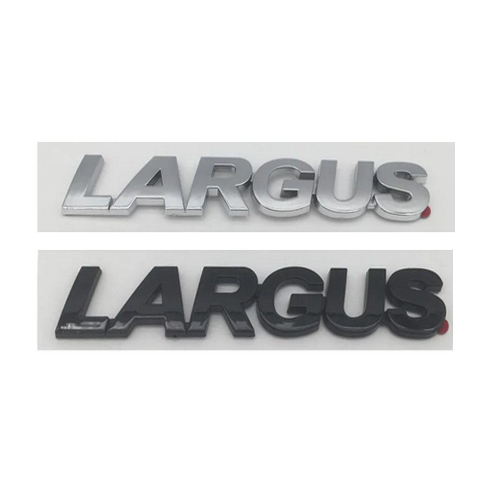 For LADA LARGUS Car Fender Side Stickers Rear Bumper Stickers Rear Door Trunk Rear Logo Styling Accessories