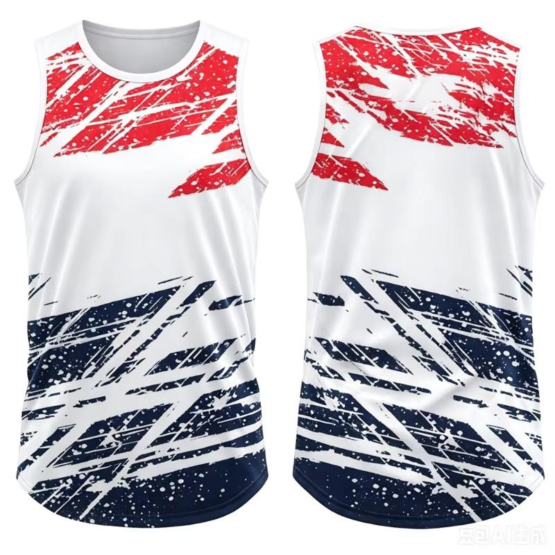 Fashion Tennis Sports Men's Tank Top Casual Sleeveless Shirt Outdoor Running Fitness Clothing Summer Quick Dry Breathable Vest