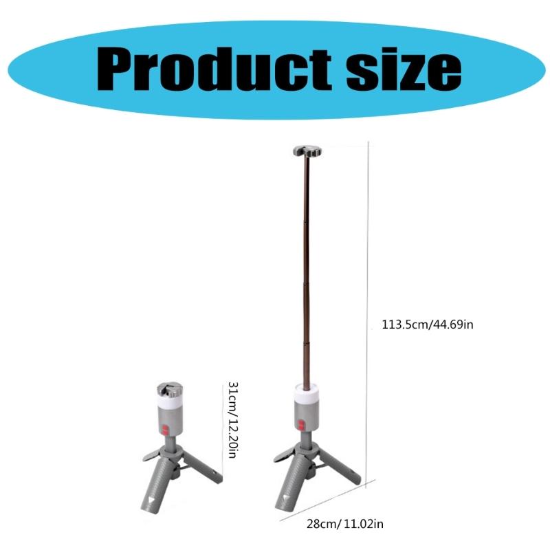 Watertight Rechargeable Camping Tent Light 5 Light Modes Outdoor Camping Lanterns Light, Height & Brightness Adjustable