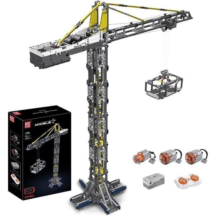 Kompatibler Baustein 17004 Turmdrehkran Baufahrzeug. 1797 Stk.Bazarland30