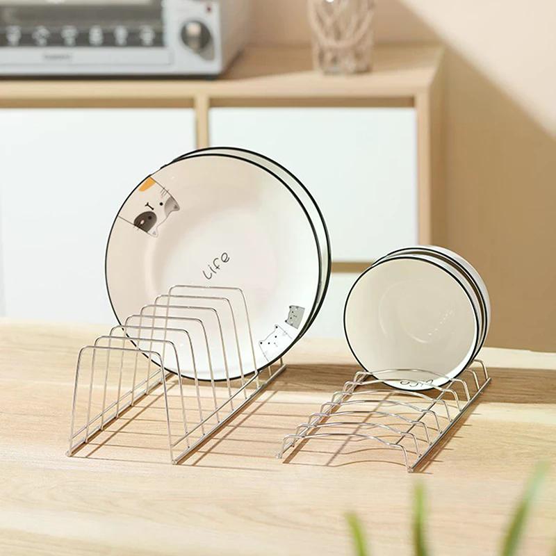 Keuken Kom Schotel Organizer Roestvrij Staal Schotelhouder Huis Bestek Borden Dekselrek Huishoudelijk Afdruiprek Keukenaccessoires