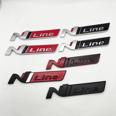 NLINE Metalen Auto Embleem voor Hyundai Elantra Nline Sportversie