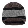 WHITE FANG Knit Perfect for Fall and CA380 Men's Cap, Casual, Stylish, Fleece-Lined, Winter, (05 Red)