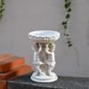 Plant Pots Angel Statue Resin Container Weatherproof Vintage Decorative Flower Pots Outdoor For Outdoor Yard Patio Garden Porch