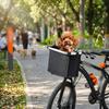 Folding Bike Basket Aluminum Alloy Frame Front Reinforced