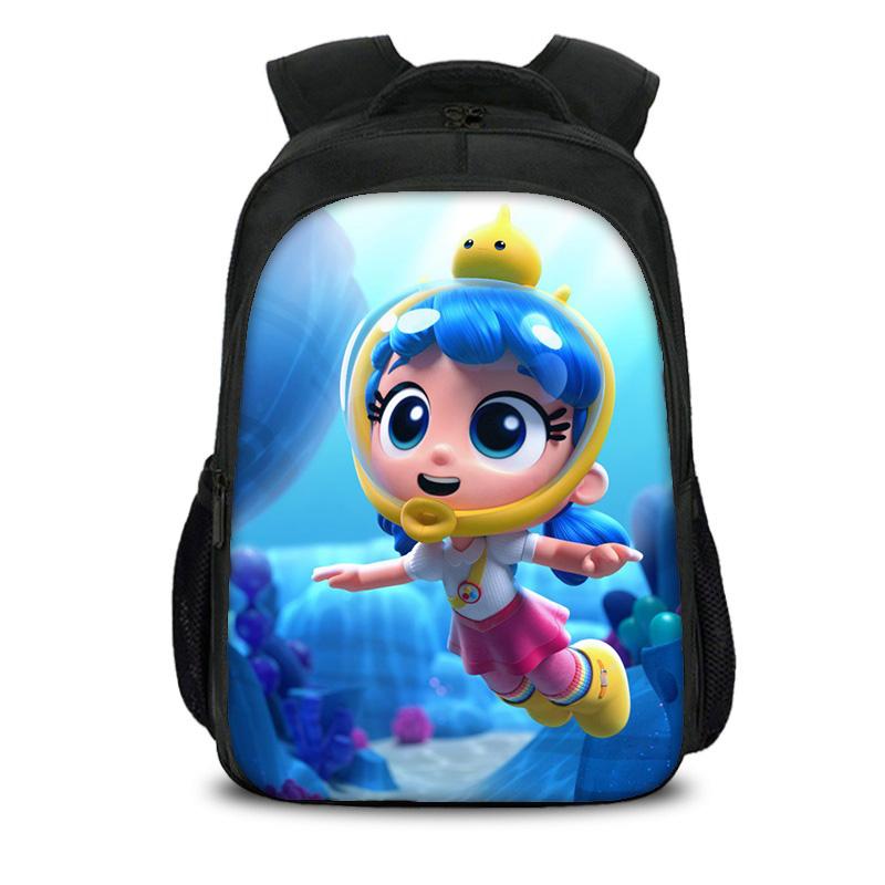 True and the Rainbow Kingdom double-layer backpack with large capacity cartoon print for kindergarten children and students