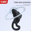 Waterproof Silicone Spiral Earplugs & Soft Nose Clip Set