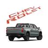 Tailgate ABS Inserts Letters Fit for  Silverado 2019-2022 3D Raised & Strong Adhesive Decals Letters Tailgate Emblems
