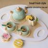 Wooden Danish Ice Cream & Tea Playhouse Toy for Kids & Parents