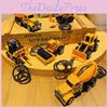 Adorable Alloy Construction Vehicle Keychain For Backpacks And Gifts