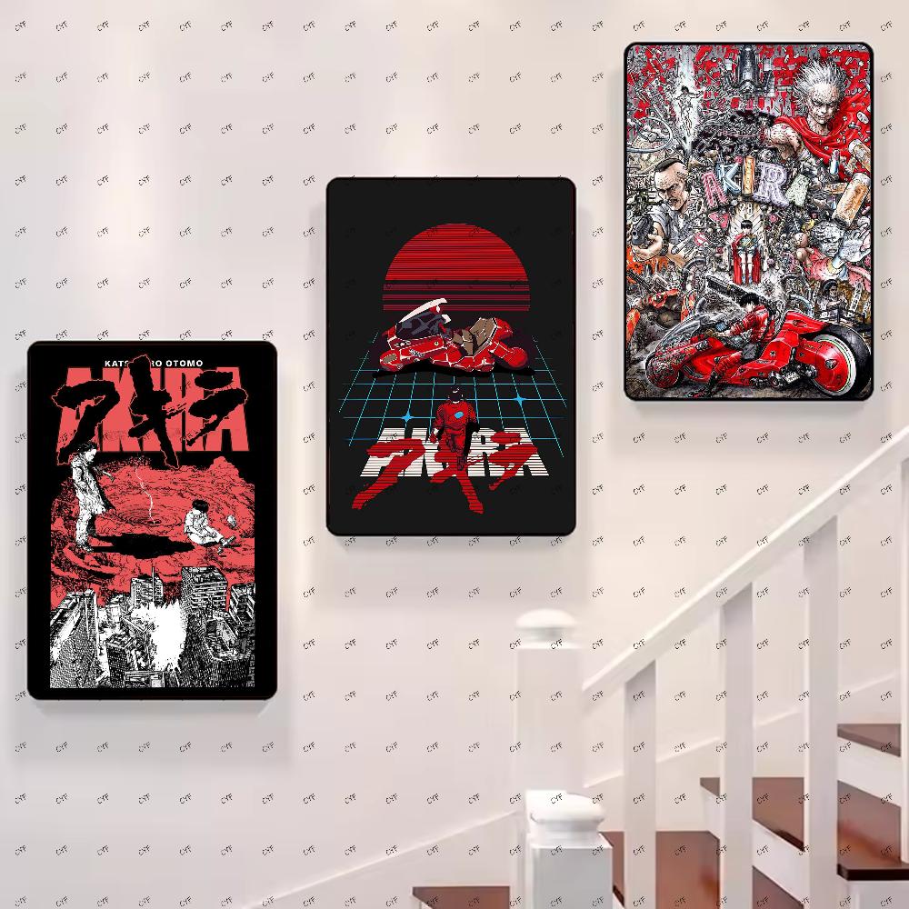 1PC Anime A-Akira Poster HD Art Sticky Wall Waterproof Home Living Room Bedroom Bar Aesthetic Decoration