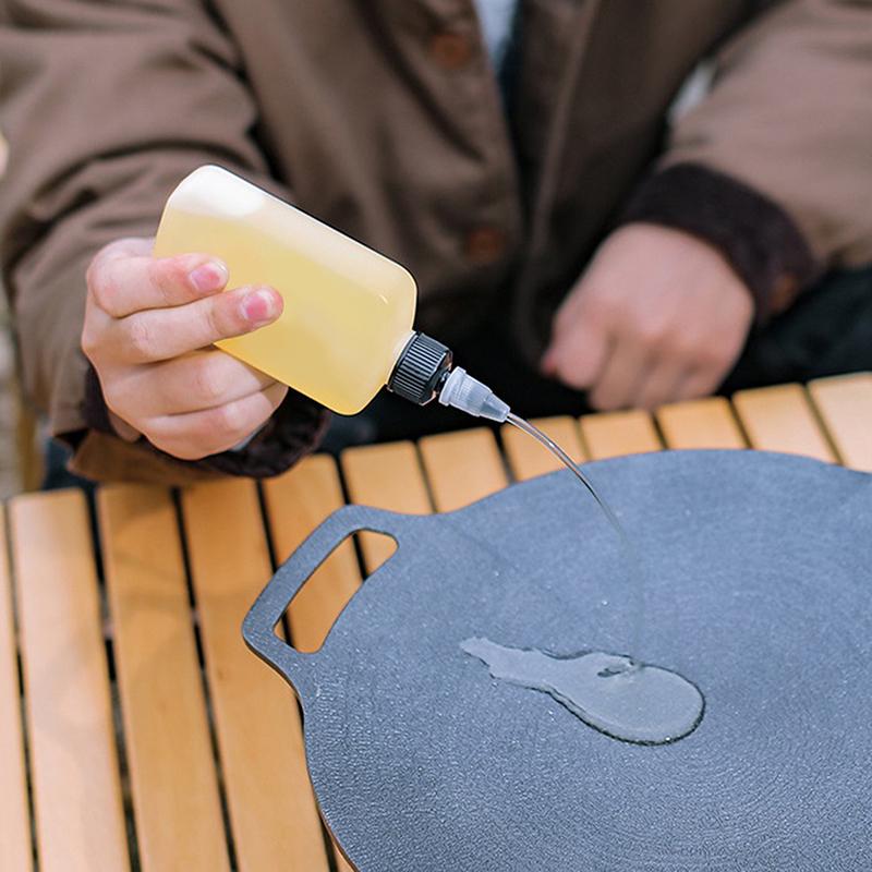 2/5Pcs 120Ml Olive Oil Dispenser Bottle For Camping With Twist Top Leak-Proof Squeeze Condiment Bottle For Seasoning Oil