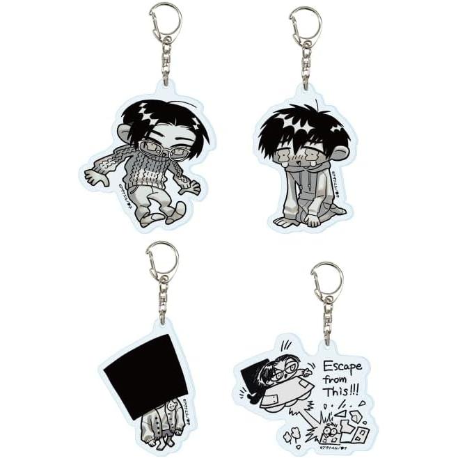 Inferno In your box. 01 Acrylic Keyholder Complete Set - Box of 4