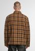 Mid-season Jacket Brandit Classic Sherpa Jacke Camel Black Checkered