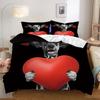 Housse De Couette Bedding Set Love Dog Bedclothes Duvets And Bedding Sets Duvet Cover 2/3pcs Cute Cat Deer Bed Set Dropshipping
