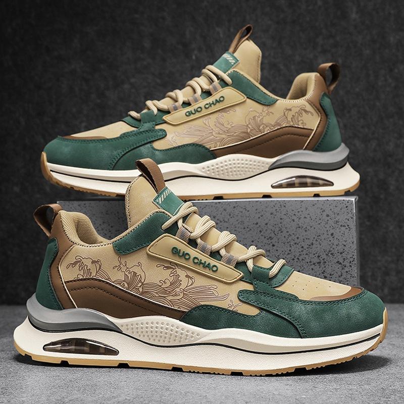 New Men's Spring Autumn Trend Sneakers Men's Casual Fashion Shoes Men's Outdoor Shoes Increase Sports Shoes M1007