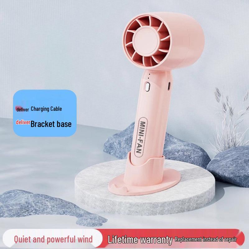 High-Speed Stepless Handheld & Desktop Fan with Large Wind Power Standard
