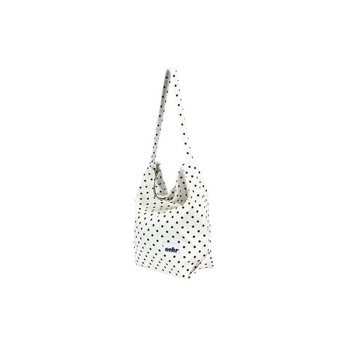 Dot Dot Bucket Bag (Ivory)