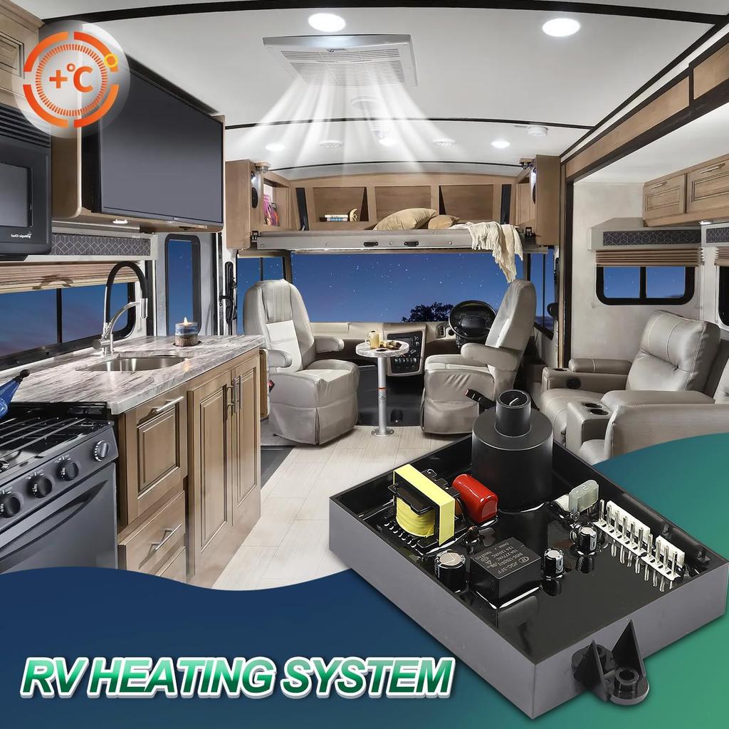 91365 RV Water Heater Control Circuit Board Fit for Atwood Dometic SVC Control Board, for GCH6A-10E, GC6AA-10E, GC10A-4E, GCH10A-4E, GCH10A-4E