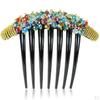 10x Women Girls Plastic Hair Clips Side