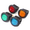 Round Rocker Plug DIY Light Switch Car Button Lights Power Switch Switches