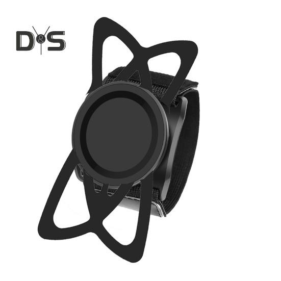 

Магнитный держатель для телефона для бега, ремешок на запястье, универсальный ремешок на руку для чашки, легко устанавливается, вращается на 360 градусов, держатель для телефона для бутылки с водой для упражнений чёрный