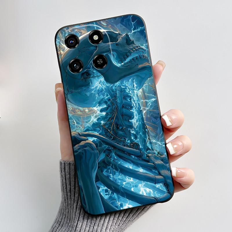 Casing For Blackview Color 6 Phone Case Luxury Cute Cool Boys Girls Black Matte Soft silicone Cover For Blackview Color6 Shell