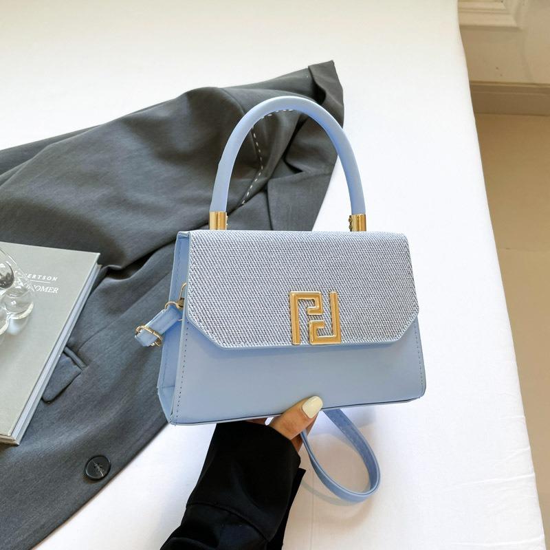 

Versatile handbag simple atmosphere new messenger bag summer handbag exquisite shoulder bag women s bag синий