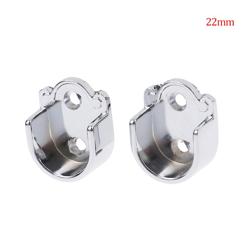 2pcs 19 22 25mm Silver Zinc Alloy Wardrobe Rod Bracket Shower Curtain Pole End Supports Socket At Affordable S Free Real Reviews With Photos Joom 2pcs 19 22 25mm Silver Zinc Alloy, Shower Curtain Pole Brackets