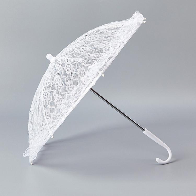 Sonnenschirme Tragbare Regenschirme Prinzessinnen Weiblicher Sonnenschirm Handgefertigter Brautschirm für Braut Hochzeitstag Zubehör