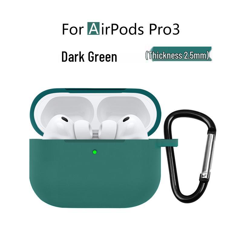 Compatible with Apple AirPods Pro 3 Silicone Protective Case, Bluetooth Earphone Cover
