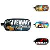Roblox Cartoon Pencil Case For Boys And Girls With Durable Material**