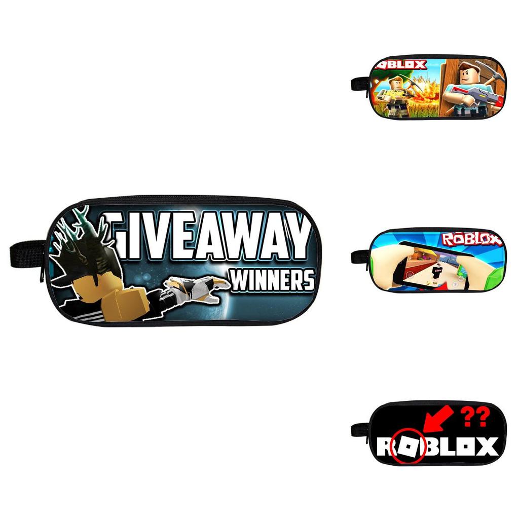 Roblox Cartoon Pencil Case For Boys And Girls With Durable Material**