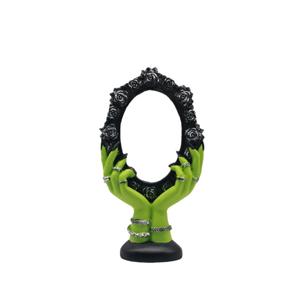 Halloween Witch Hand Creative Mirror, Horror Decoration Suitable For Living Room Bedroom Bookshelf Coffee Table