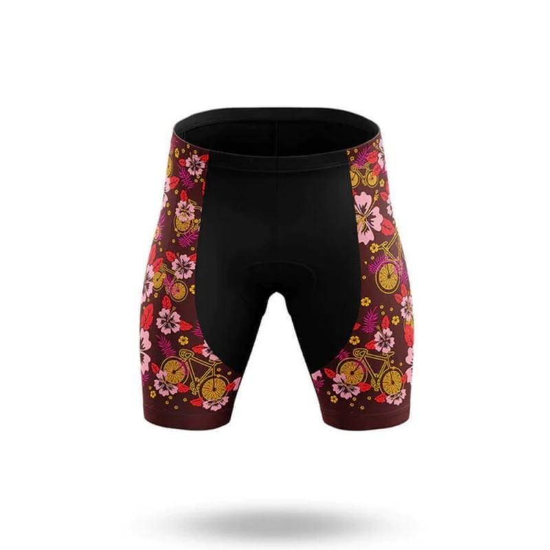 Short-sleeved Women s Bicycle Riding Suit Strap Shorts Wear-resistant Breathable Mountain XL