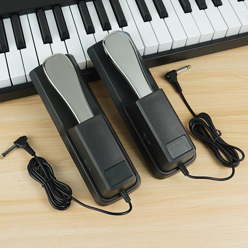 Sustain Pedal Universal Sustain Damper Pedal Portable Electronic Keyboard Sustain Pedal For Digital Piano Instrument Accessory